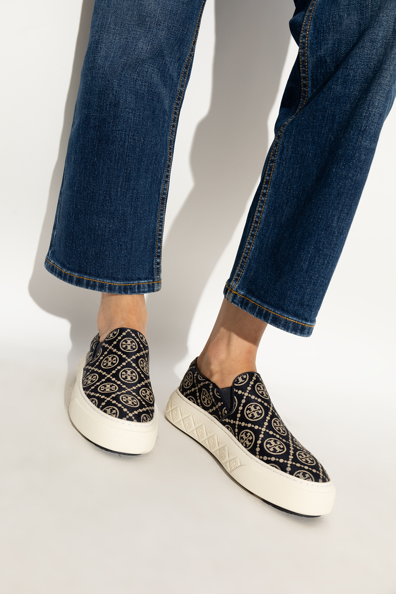 Tory burch denim outlet shoes